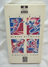 Vintage 1992 Winter Olympics Winter Games Highlights Cbs 1992 Vhs Video New - £11.87 GBP
