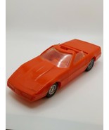 Tootsietoy Red Corvette Vintage Plastic Made in USA - $33.29 CAD