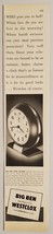 1948 Print Ad Westclox Big Ben Alarm Clocks with Loud Alarm Sound - £9.55 GBP
