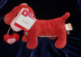 Animal Adventure Rib Ribbed Cord Corduroy Pink Red Valentines Day Heart Dog Nwt - $18.21