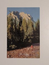 Redfish Creek Sawtooth Mountains Sun Valley Idaho Union Oil Company Postcard  - £13.13 GBP