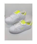 FILA Panache Platform Sneakers Women's White Platform Fashion Sneakers Size 9.5 - $26.34