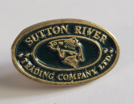 SUTTON RIVER TRADING COMPANY LTD METAL LAPEL PIN TORONTO ONTARIO CANADA - £15.17 GBP