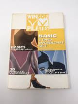 Windsor Pilates Basic 3 DVD Workout Set Sculpting - £8.60 GBP