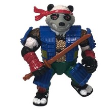 1990 Playmates Toys Teenage Mutant Ninja Turtles:  Panda Khan w/ Sword VTG Figur - £8.73 GBP