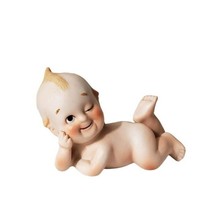 KEWPIE Lefton Bisque Porcelain Piano Baby - £9.59 GBP