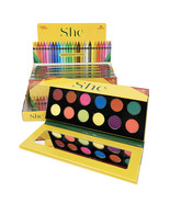 S.he Makeup Limited Edition Colors Crayon Eyeshadow Palette - 12 Shades ... - £9.38 GBP
