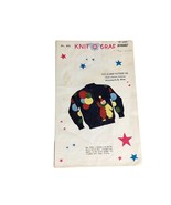 Vintage Knit O Graf Pattern Boys Girls Cardigan Clowns 870 Sweater Size ... - £11.80 GBP