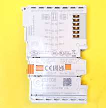 BECKHOFF EL1008 ETHERCAT TERMINAL DIGITAL INPUT PLC MODULE 8-CHANNEL 24V... - $24.62