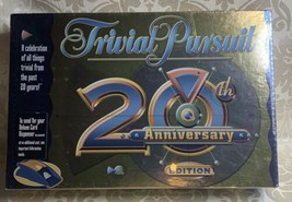 Trivial Pursuit 20TH Anniversary Edition Board Game - New In Sealed Package - £12.70 GBP