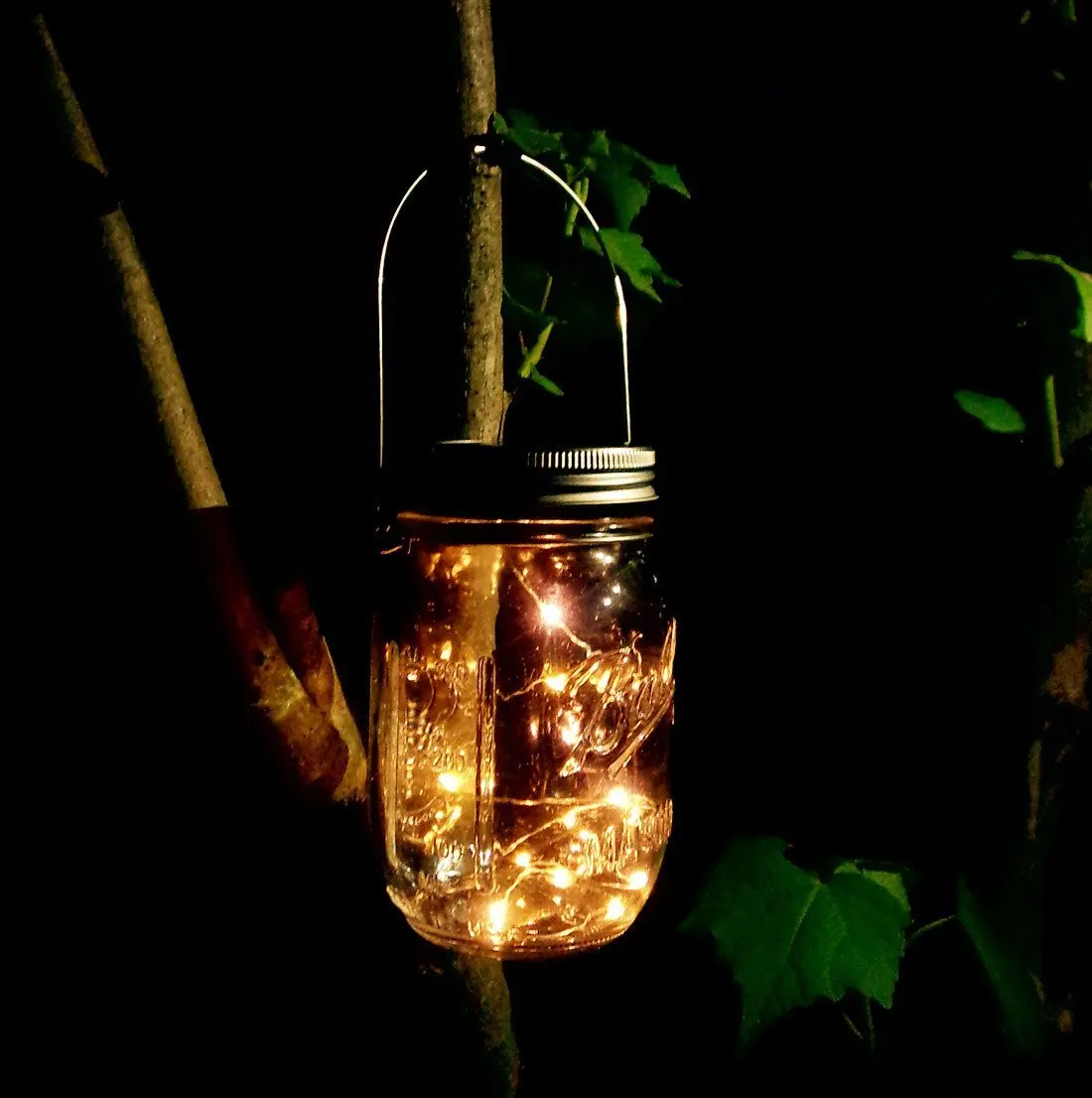 Ght string 20 leds fairy lights 2m solar lamp with battery christmas tree outdoor party thumb200