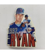VTG 1992 Nolan Ryan Badge Pin Texas Rangers brooch type Greats of the Ga... - £8.88 GBP