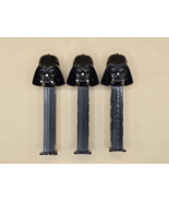 Darth Vader Pez Dispenser Star Wars **3 Lot** 1997 Lucas Film-Vintage-PEZ - $17.38