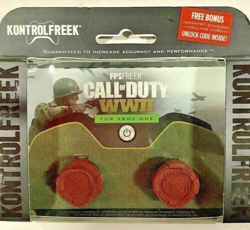 Primary image for NEW KontrolFreek - FPS Freek Call of Duty: WWII Thumbsticks for Xbox One - Red