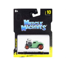 Muscle Machines 15546grn 1933 Ford 3W Coupe Light Green 1-64 Scale Dieca... - £20.92 GBP
