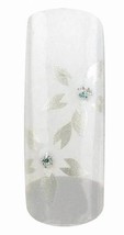 Cala Airbrushed Nail Tips Rhinestone Flowers 87750+Nail Glue+Aviva Nail ... - $601.45 MXN