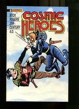 Cosmic Heroes 8-1989-MEN FIGHTING-NEWSPAPER RE-PRINTS Vg - £17.42 GBP