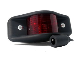 One 24v Led Military Side Marker Light Black + Red Lens 12446845-1 Fits Humvee - £25.57 GBP