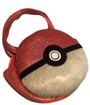 Pokemon Plush Poke Ball Coin Purse Clutch Mini Purse - £8.86 GBP