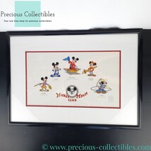 Extremely Rare! Mickey Mouse Club animation cell. Disneyana collectible - $595.00