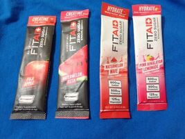 FITAID LIFEAID Drink Mix Apple Watermelon Lemonade  Creatine Potasssium ... - $12.65