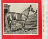 Lebanon Trots 1972 Hamilton Spring Meeting Official Program Horse Racing - £14.03 GBP