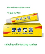 15g/pcs Sulfur ointment for skin itching Eczema Pruritus Psoriasis Cream - $26.50+
