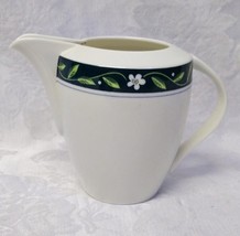 Mikasa Ultima French Vine HK110 Creamer Pitcher White Flower Green Vine - $14.95