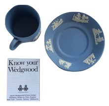 Wedge Wood Blue Chip Cup And Saucer Set - Multi-Color  New Still In Box  - £15.98 GBP