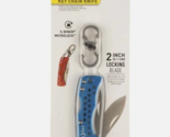 Nite Ize DoohicKey Key Chain Knife S-Biner Microlock Blade Aluminum Handle - $16.17