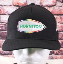 Hornitos Tequila Black Snapback Hat With GLAAD Logo &amp; Green Brim - £11.21 GBP