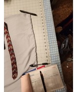 Vtg Cericano Maroon And Gold Silk Tie - $11.62 CAD
