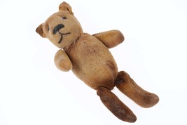 Antique Miniature Teddy bear excelsior filled - $233.89