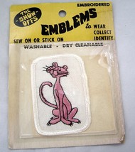  Vintage 'The Show Offs' Emblems Pink Panther Sew On Patch Wear or Collect - $12.99