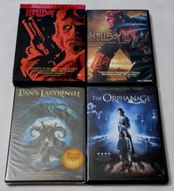 Hellboy (Director&#39;s Cut), Hellboy 2, The Orphanage &amp; Pan&#39;s Labyrinth DVD  Lot - £13.28 GBP