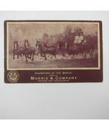 Postcard Morris &amp; Company Supreme Brand Horses Champions of the World An... - $19.99