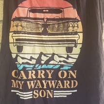 Ladies &quot;Carry On My Wayward Son&quot; Tank Top Small - $18.46