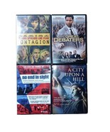 4 DVDs Movies Contagion, Great Debaters, No End in Sight, City Upon a Hi... - $8.00