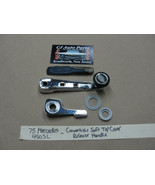 75 Mercedes 450SL W107 CONVERTIBLE SOFT TOP TONNEAU COVER LOCK RELEASE H... - $271.35 CAD