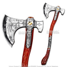 33” Fiberglass Leviathan War Viking Axe Fantasy Kratos Game Cosplay Cost... - $98.98