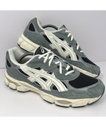 ASICS Mens Gel NYC Running Shoe Sneaker Sz 11.5 Graphite Smoke Grey 1203... - $98.95