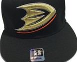 NHL Anaheim Mighty Ducks Men&#39;s Hat Cap, Small, Medium, Black - £9.93 GBP