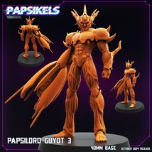 3D Printed Papsikels Papsilord Guyot Ver 3 October 2024 Cyberpunk 28mm 32mm - €7,54 EUR+