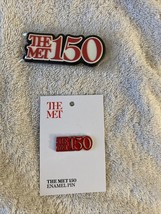 Exclusive MET 150 Anniversary Pin. Enamel Pin And A Magnet - £18.35 GBP