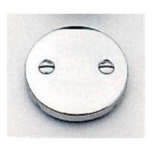 3&quot; Solid Brass Two Hole Faceplate for Waste and Overflow - £35.05 GBP