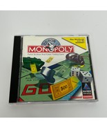 Monopoly Windows Version PC CD-ROM Game - 1996 Hasbro Interactive - $8.28