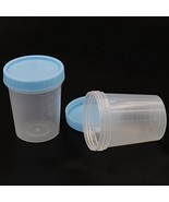 Bluemoona 20 Pcs - 120ml Specimen Cup Container Security Screw Cap Steri... - £10.73 GBP