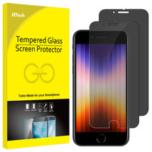 Jetech Privacy Screen Protector For Iphone Se 3/2 2022/2020 3Rd/2Nd Edition - £14.64 GBP