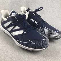 Adidas Baseball Metal Cleats Afterburner 7 Mens Size 15 Blue White - $34.99