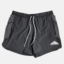 Nike Trail Second Sunrise Men&#39;s Dri-FIT 5&quot; Brief-Lined Running Shorts Bl... - £50.81 GBP